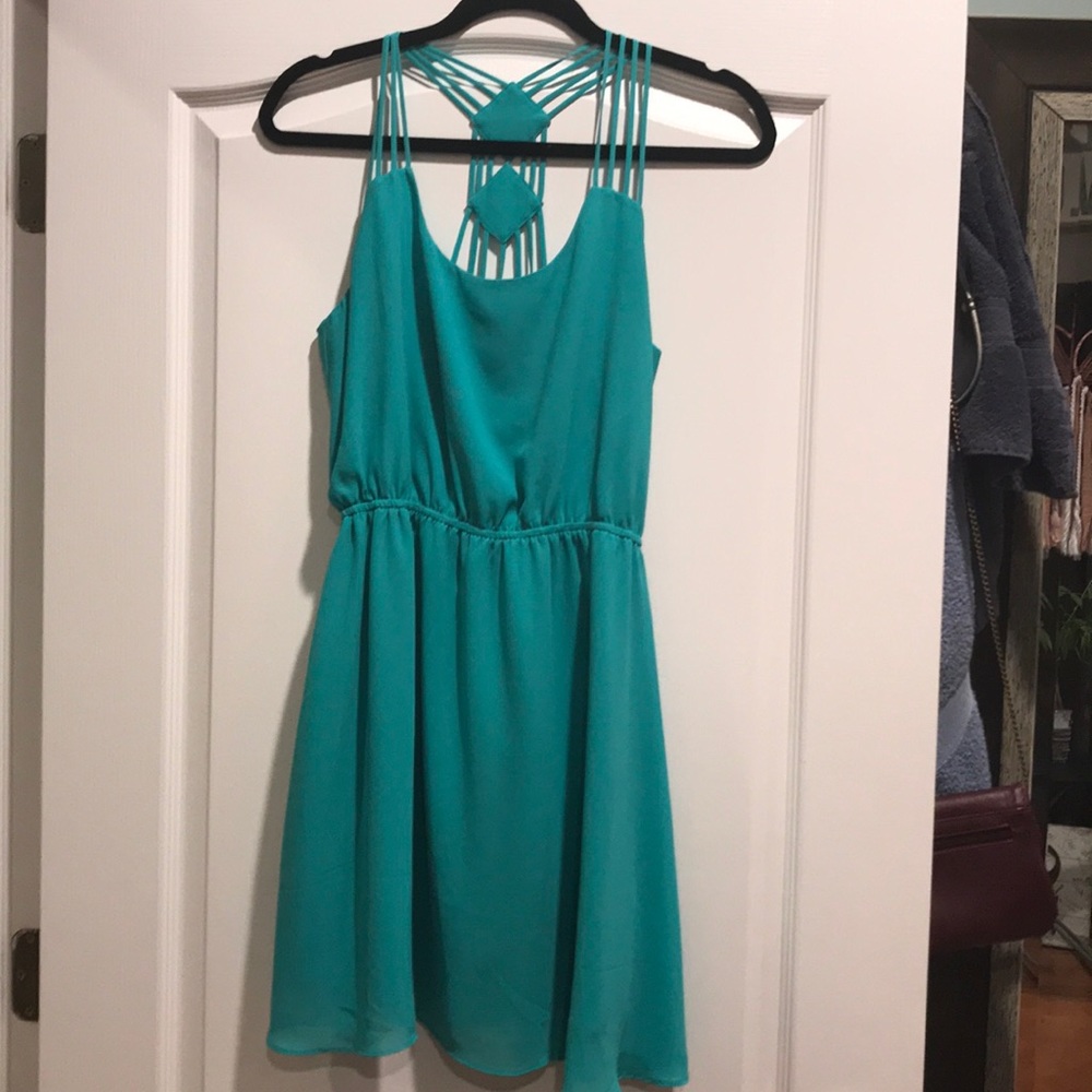 Teal summer sundress